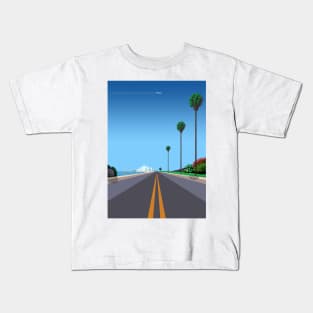 Florida, USA - City Pop art Kids T-Shirt